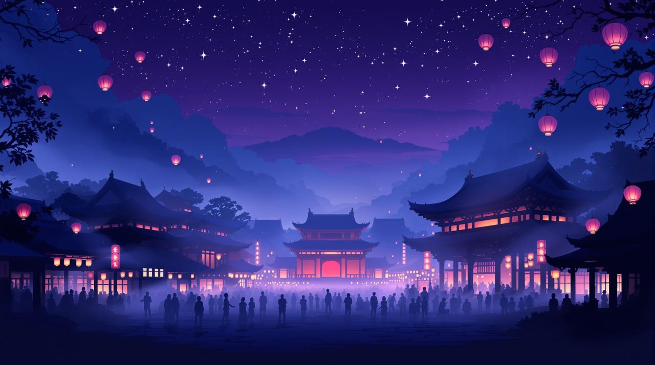 母乳动漫 - 花灯如昼的国潮盛景 母乳动漫 - 花灯如昼的国潮盛景